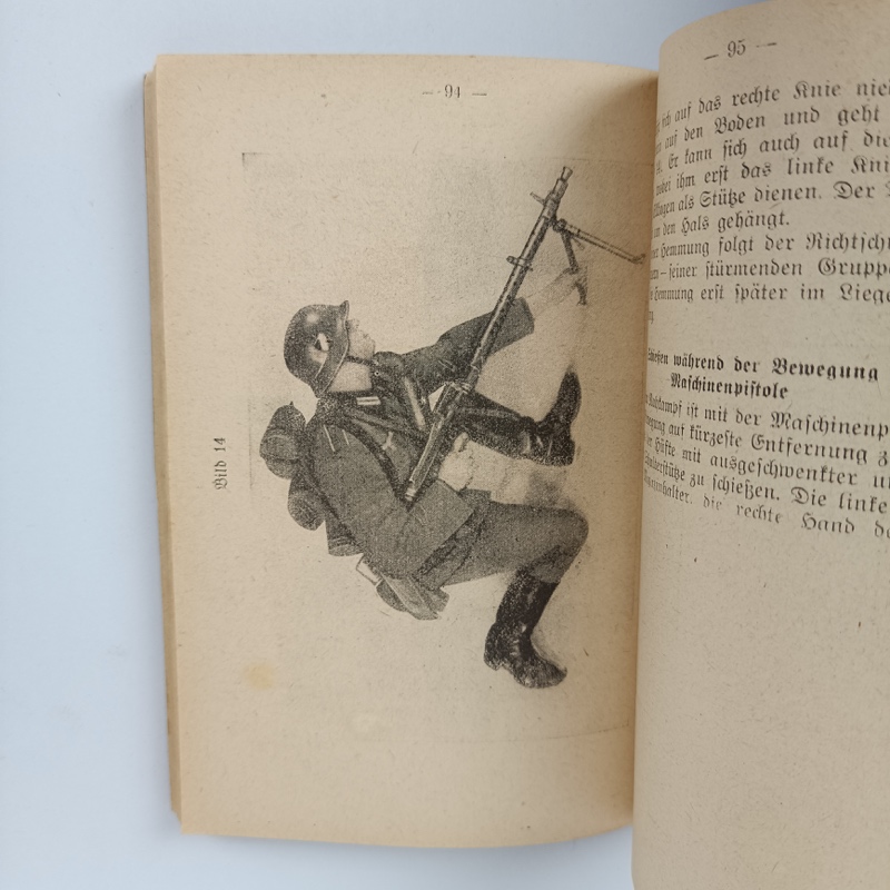 Libro Reglamento de entrenamiento para la Infantería WW2 Alemania - Imagen 7
