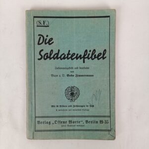 Libro Manual de Infanteria Alemania WW2 1933