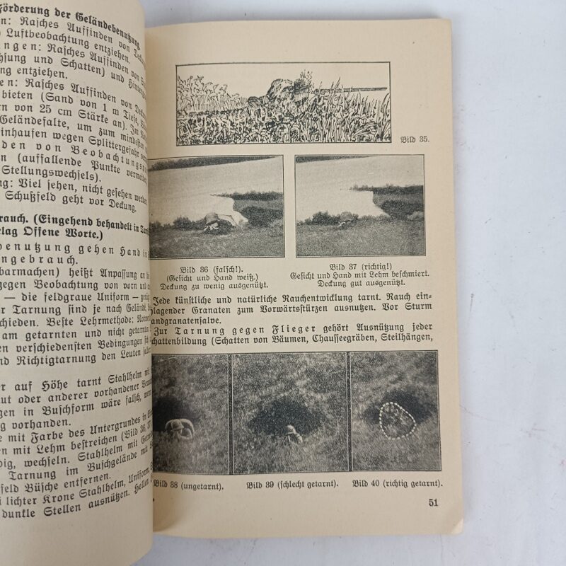 Libro Manual de Infanteria Alemania WW2 1933 - Imagen 5