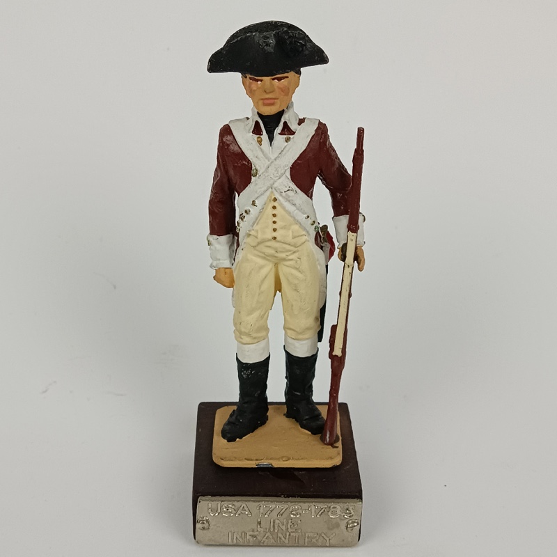 Miniatura USA 1778-1783 Line Infantry 1:18