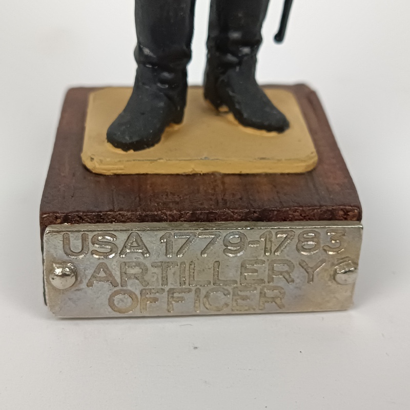 Miniatura USA 1779-1783 Artillery Officer 1:18 - Imagen 3