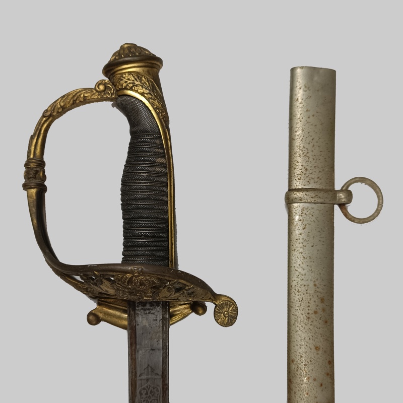 Sable Oficial de Infantería modelo 1851 España 1866