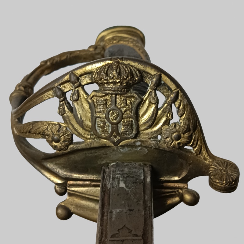 Sable Oficial de Infantería modelo 1851 España 1866 - Imagen 8