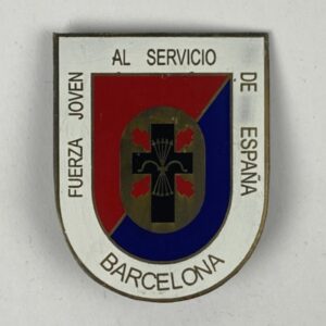 Placa Fuerza Joven al Servicio de España Barcelona