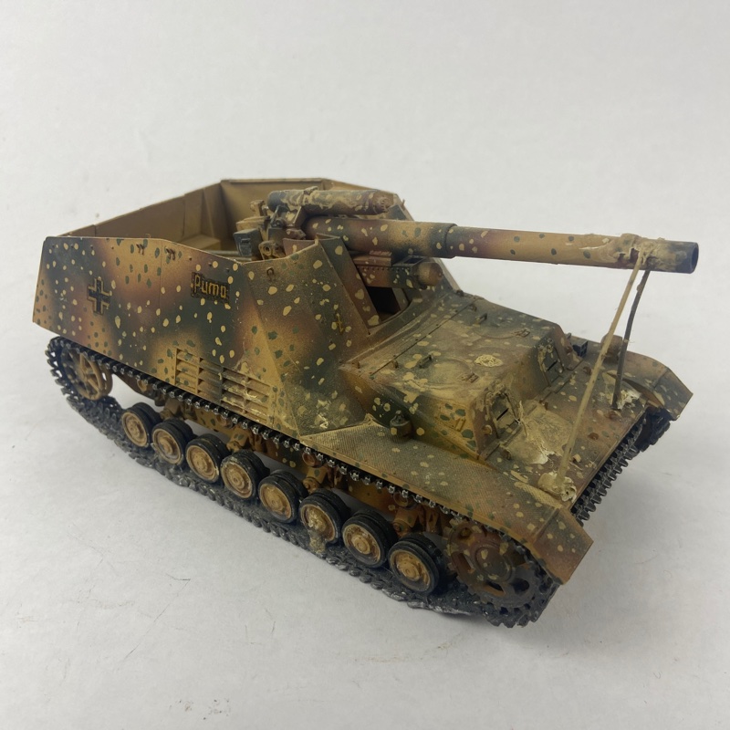 Tanque Sd.Kfz. 165 Hummel Alemania 1:35 Miniatura