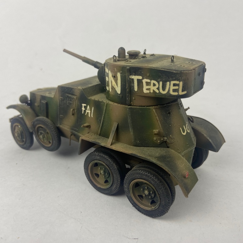 Tanque BA-6 Republicano URSS 1:35 Miniatura Guerra Civil - Imagen 2