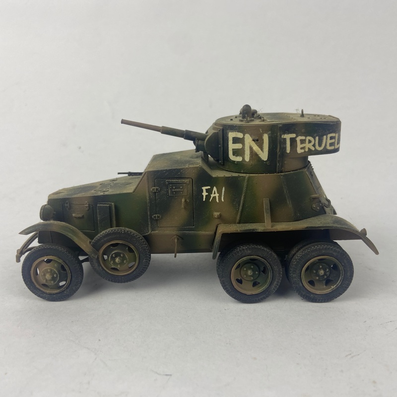 Tanque BA-6 Republicano URSS 1:35 Miniatura Guerra Civil - Imagen 4