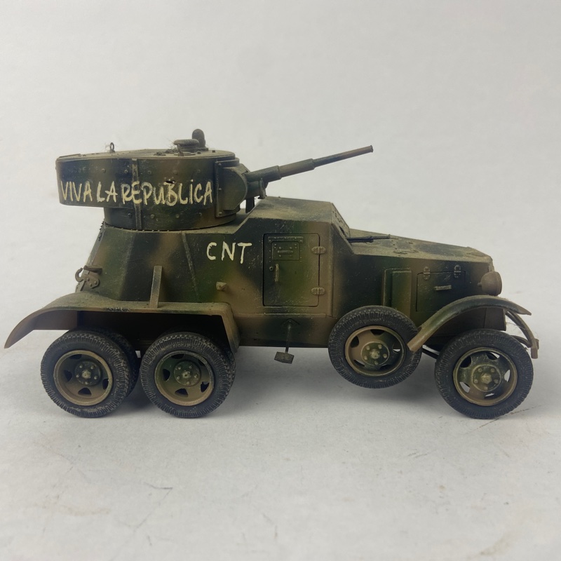 Tanque BA-6 Republicano URSS 1:35 Miniatura Guerra Civil - Imagen 5