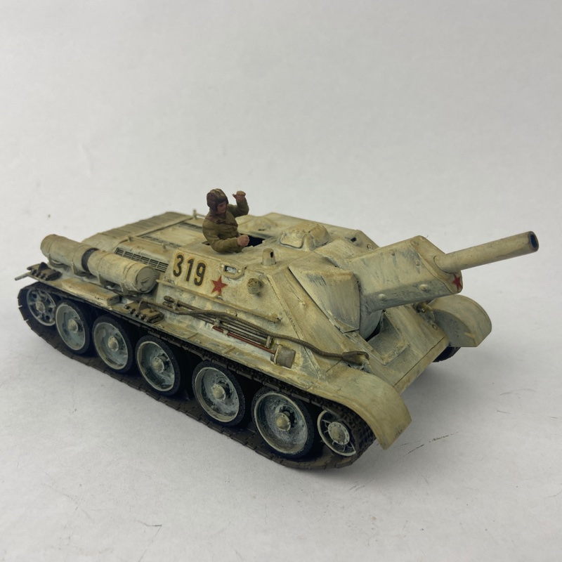 Tanque SU-122 URSS WW2 1:35 Miniatura