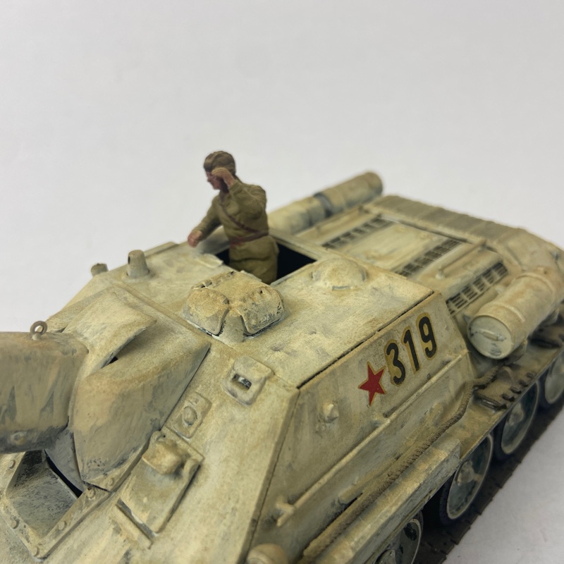 Tanque SU-122 URSS WW2 1:35 Miniatura - Imagen 6