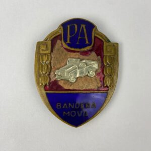 Placa de Bandera Móvil de la Policía Armada