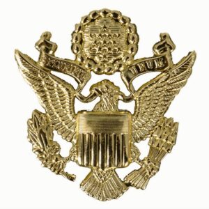 Insignia de Gorra de Oficial US Army WW2 Repro