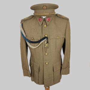 Chaqueta y Gorra de Paseo Alférez de Artillería España
