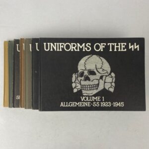 Libro Uniforms of the SS colección completa de 7 tomos