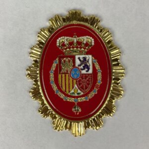 Chapa para cartera Guardia Real de S.M. Felipe VI