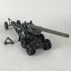 Miniatura Cañón M1 155 mm Long Tom WW2 USA 1:35