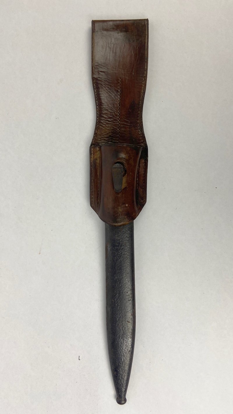 Tahalí y funda para bayoneta de Kar98k Guerra Civil España - Imagen 3