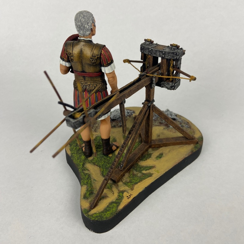 Comandante Romano con Catapulta Escorpión 1:16 Verlinden - Imagen 2