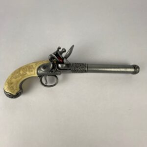 Pistola de chispa belga Lieja siglo XVIII DENIX