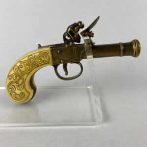 Pistola de Bolsillo Bunney siglo XVIII UK DENIX