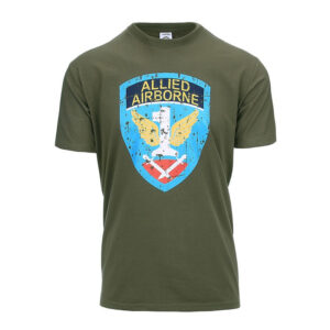 Camiseta Allied Airborne Verde
