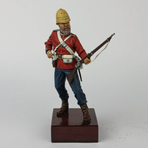 Miniatura Sargento británico Guerra Anglo-Zulú 1879 1:16 Verlinden