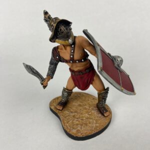 Miniatura Gladiador Romano con Espada y Escudo 1:16 Verlinden