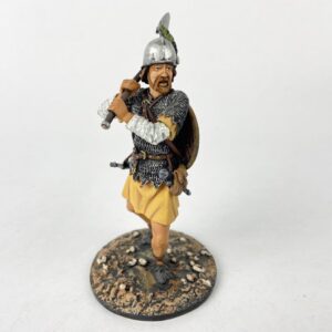 Miniatura Guerrero Medieval con hacha 1:22 Border Miniatures