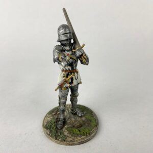Miniatura Caballero Medieval con espada 1:22 Border Miniatures