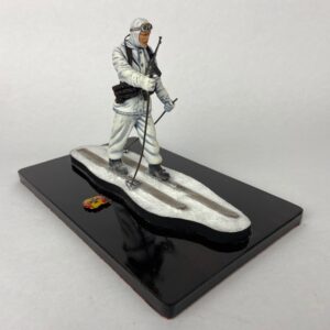 Miniatura Soldado Esquiador División Azul Lago Ilmen 1:16 Verlinden