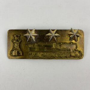 Placa Regimiento de Ferrocarriles Capitán 2ª República España