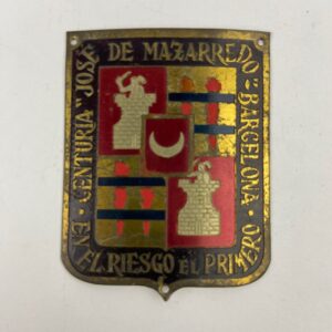 Placa de Centuria José de Mazarredo Falange España