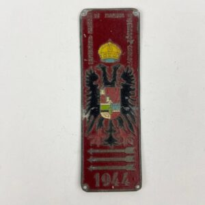 Insignia Campamento Nacional de Mandos Emperador Carlos 1944