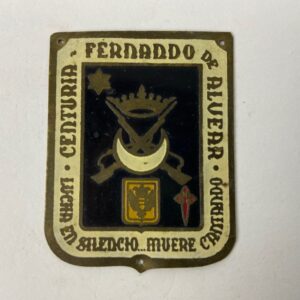 Placa de Centuria Fernando de Alvear Falange España