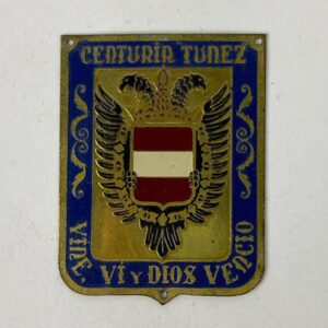 Placa de Centuria Túnez Falange España