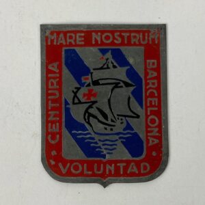 Placa de Centuria Mare Nostrum Falange España