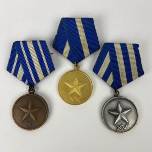 Medallas por servicio en el Ministerio del Interior Cuba