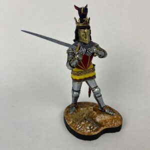Miniatura Caballero Británico Guerra de los Cien Años 1:16 Verlinden